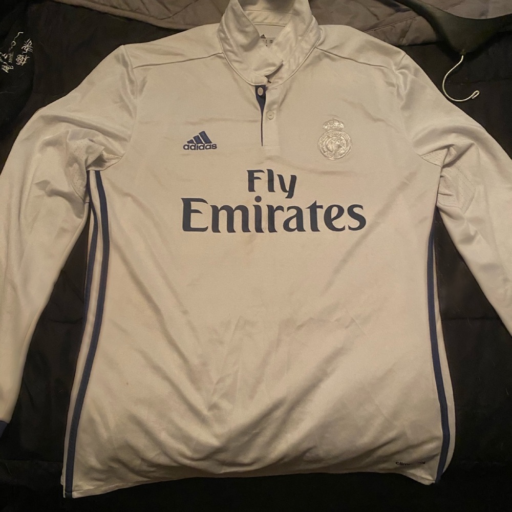 Real Madrid long sleeve jersey